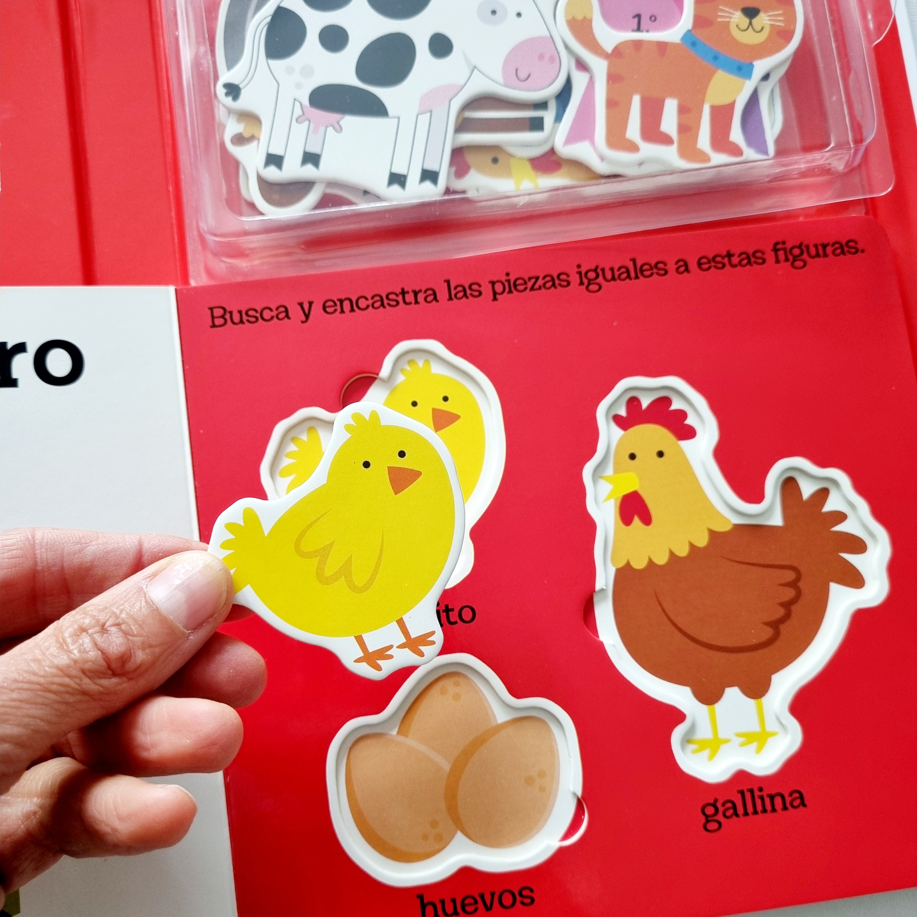 Mi primer libro de encastre: La granja Mi primer libro de encastre: La granja